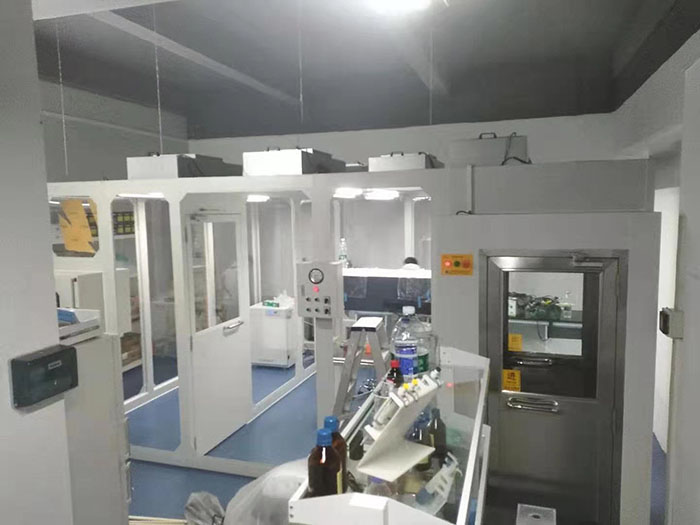 硬質潔凈棚結構為全封閉